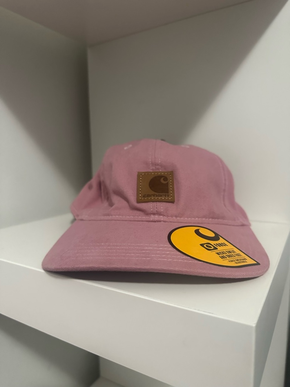 Carhartt Pink Canvas Logo Cap